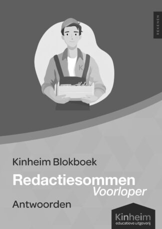 Blokboek Redactiesommen Voorloper Antwoorden